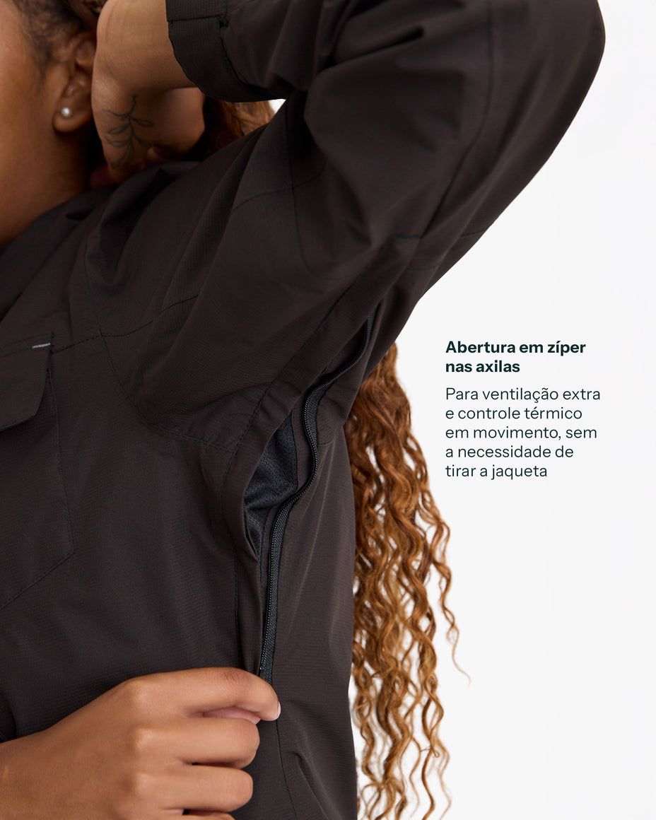 Galapagos Jaqueta Darwin Heat Fem. — Preto - 173