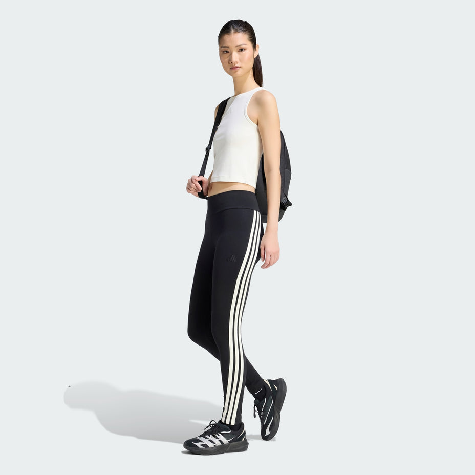 Adidas Legging W Ak 3s — Preto - .