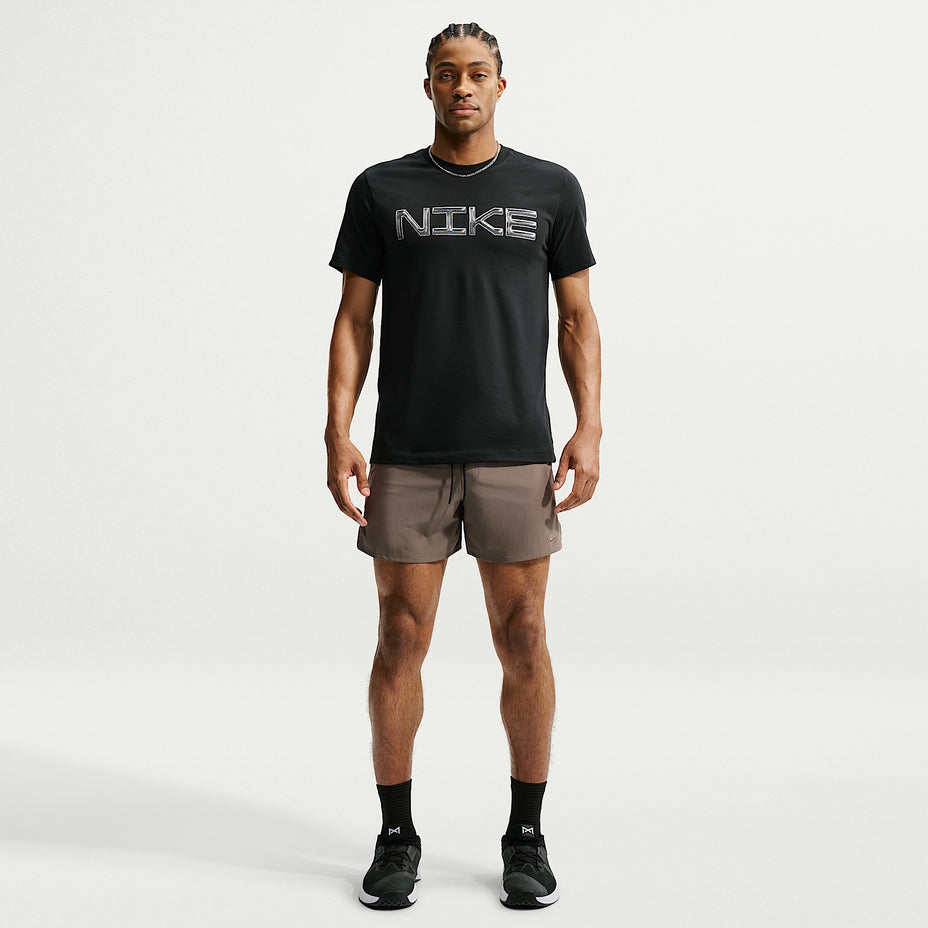 Nike Camiseta Df Tee Std Hbr  Men'S — Preto - 010