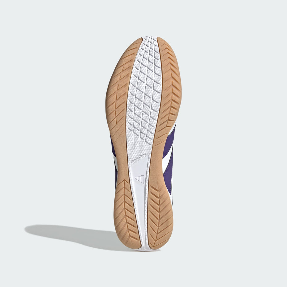 Chuteira Adidas Predator Club Sala Futsal Id3790 — Neon Branco Roxo