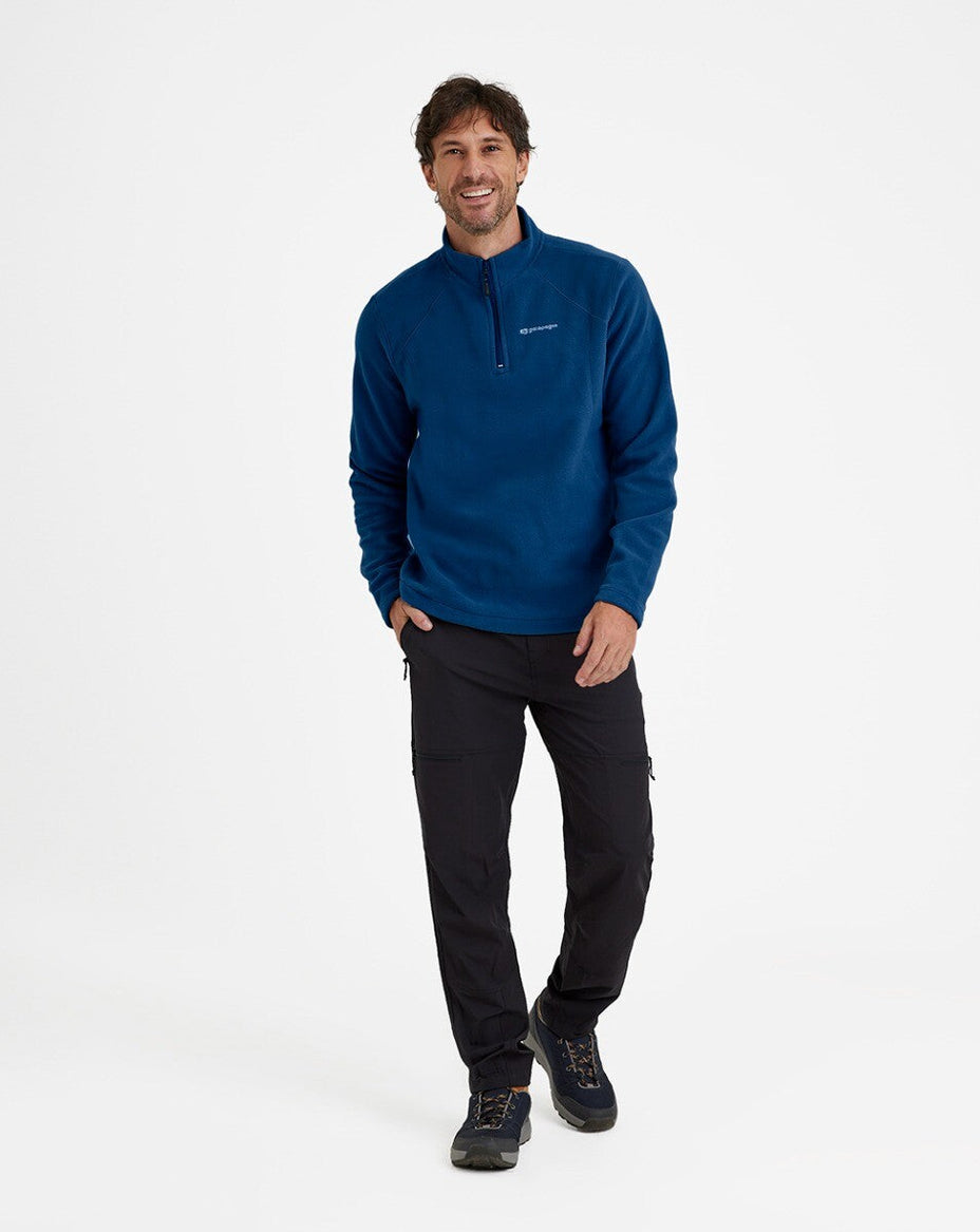 Galapagos Blusão Fleece Makalu Masc. — Azul Marinho - 107