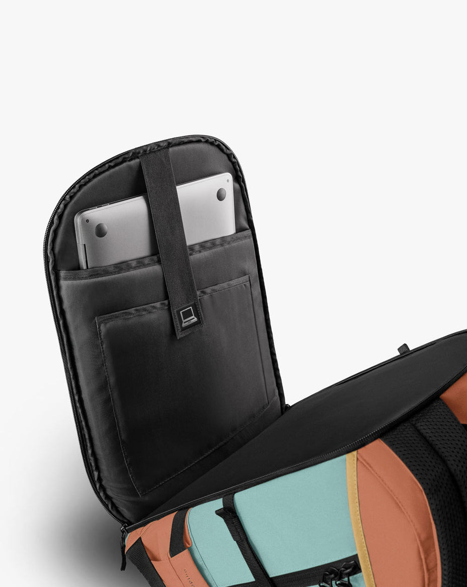 Galapagos Mochila Pelican 2.0 30l — Salmao/Mostarda/Turquesa - 212