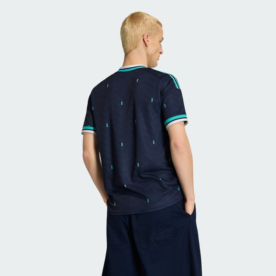 Adidas Camisa Alemanha Ii — Azul - .