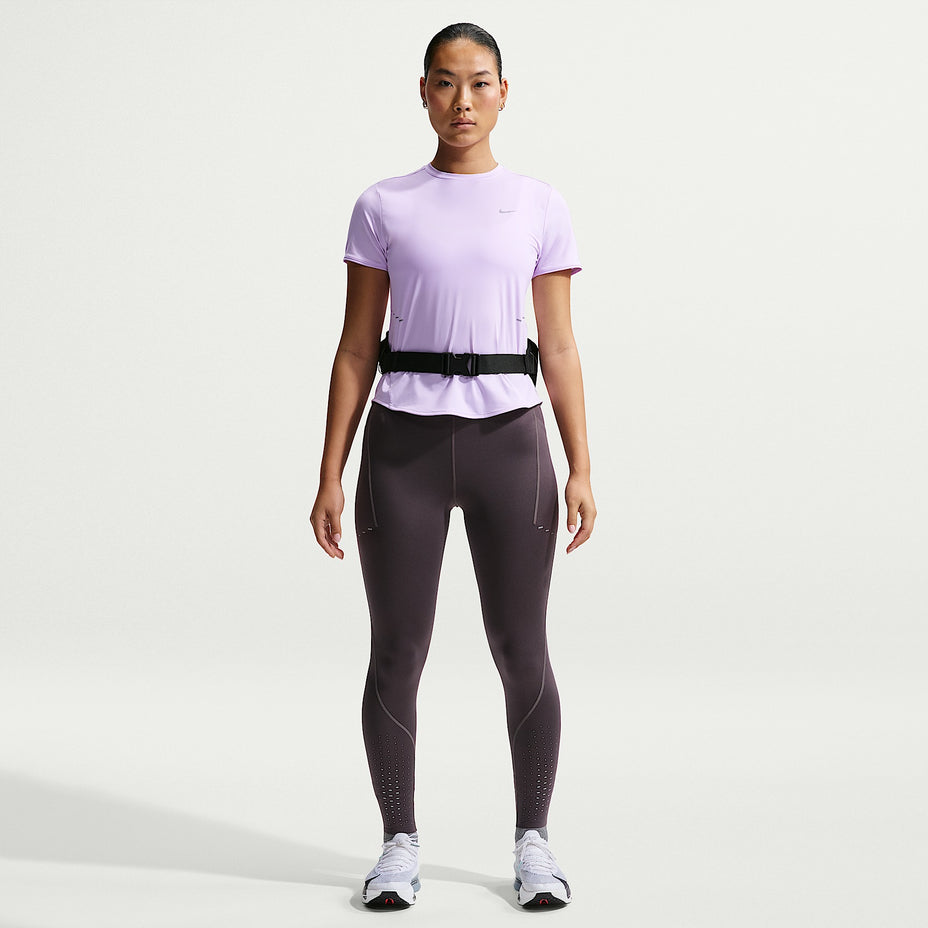 Nike Camiseta Manga Curta Swift Df — Lílas - 511