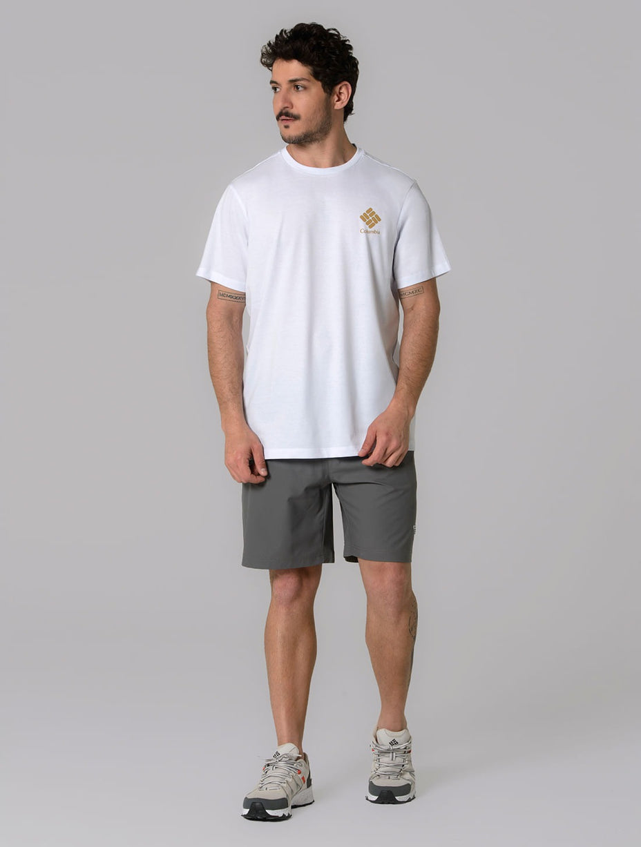 Columbia Camiseta Csc Stacked Logo — Branco - 100