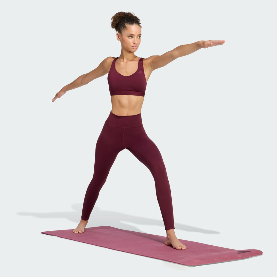 Adidas Legging All Me Ess — Vermelho - .