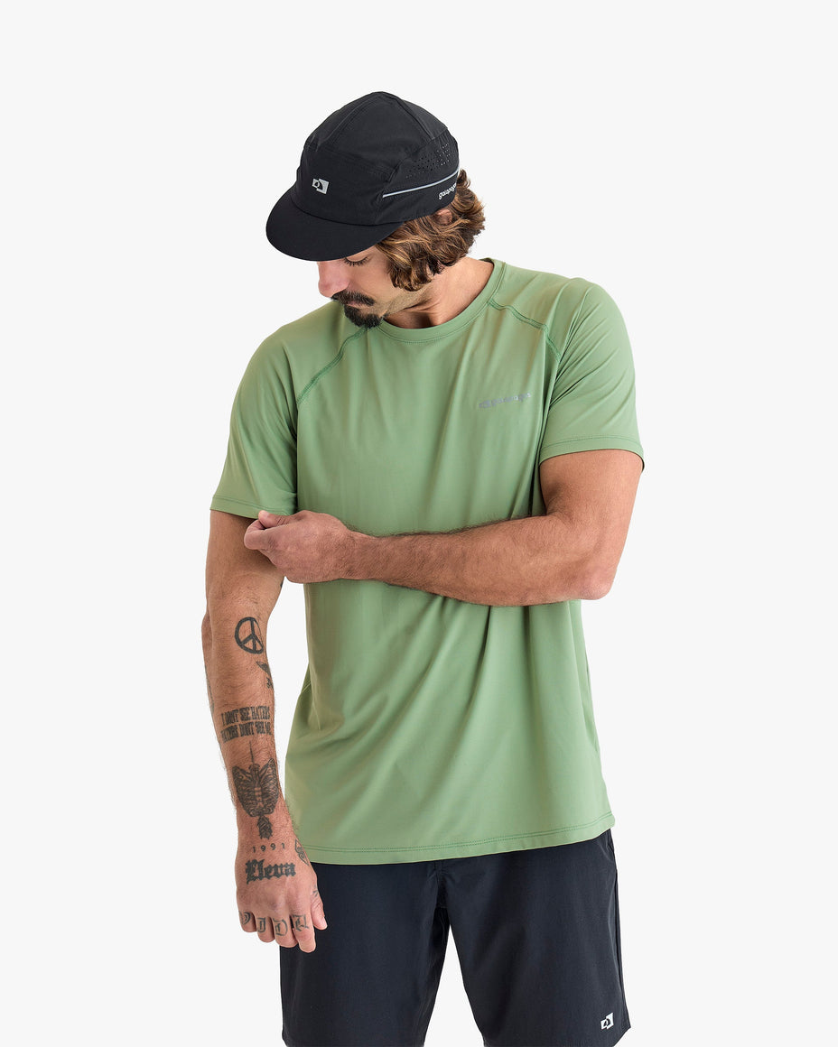 Galapagos Camiseta Alamo Masc.Uv 50+ — Verde - 184