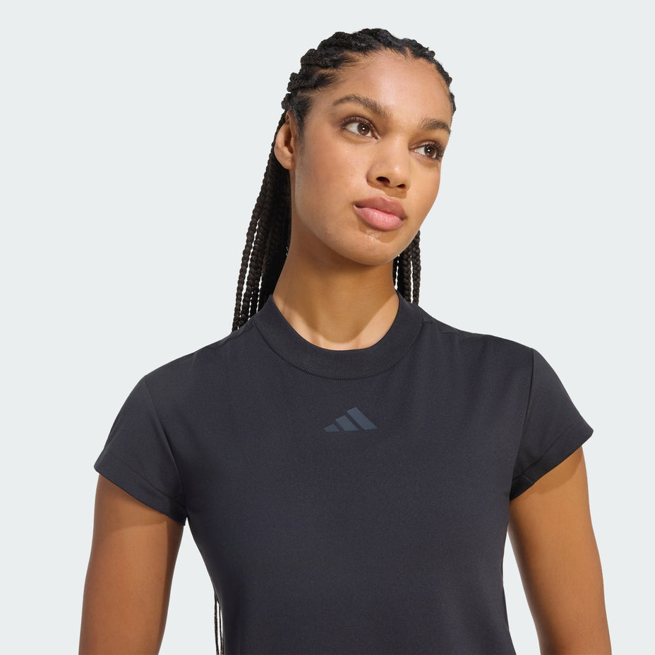 Adidas Camiseta W Z.N.E. Bb Tee — Preto - .