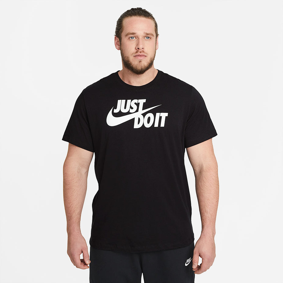 Nike Camiseta M Nsw Just It Do — Preto/Branco - 011
