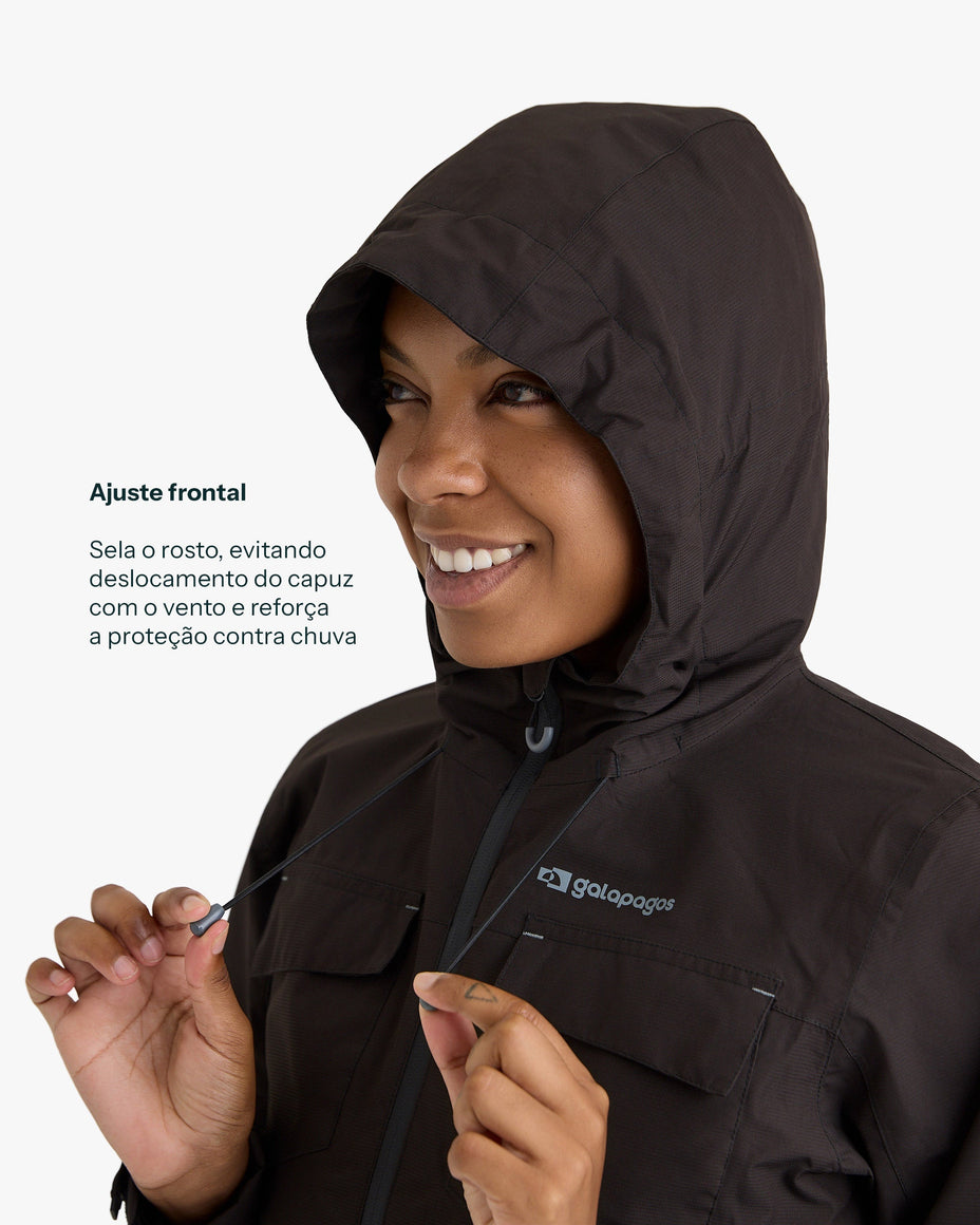 Galapagos Jaqueta Darwin Heat Fem. — Preto - 173
