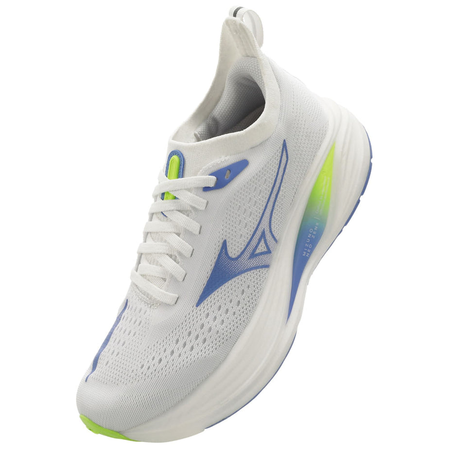 Mizuno Tenis Neo Zen 2 F — Branco Azul Amarelo - BCOZAM