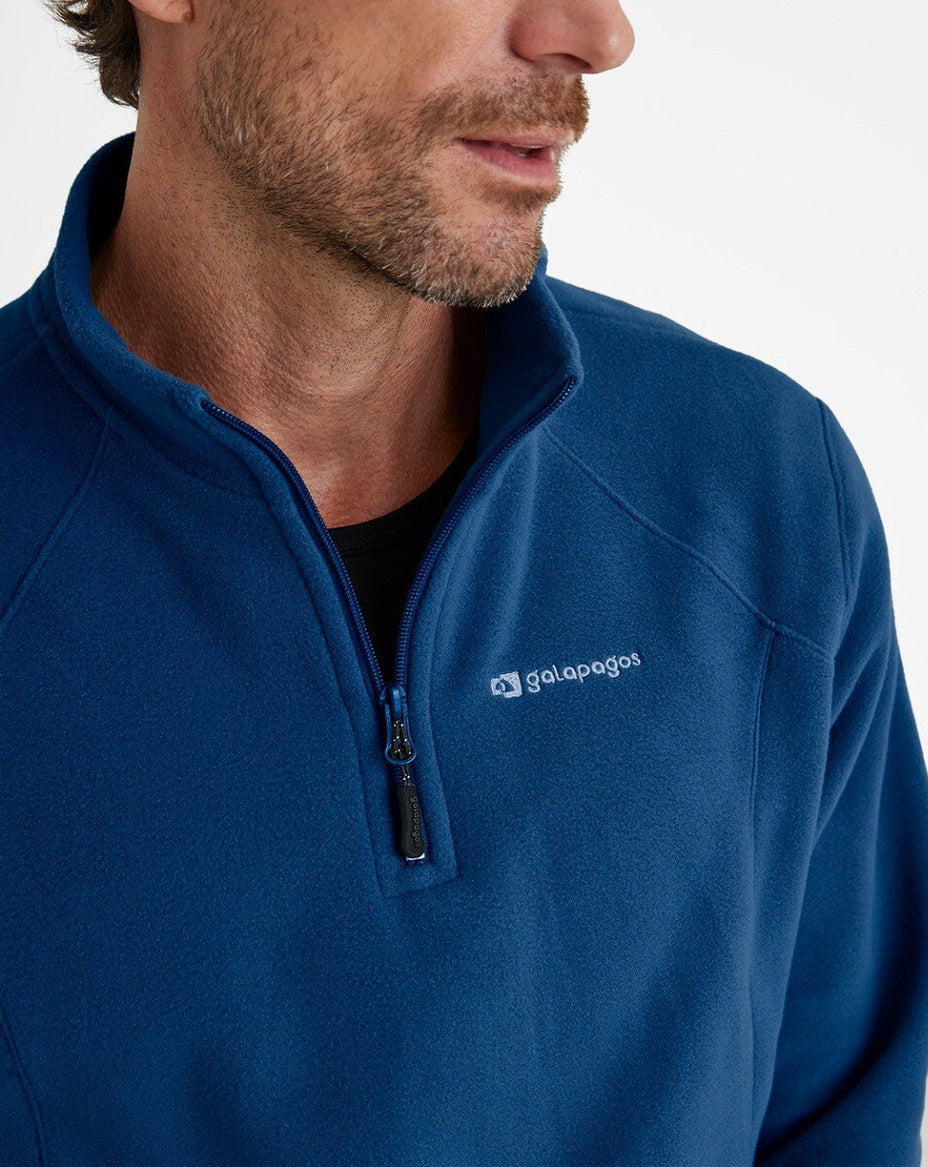 Galapagos Blusão Fleece Makalu Masc. — Azul Marinho - 107