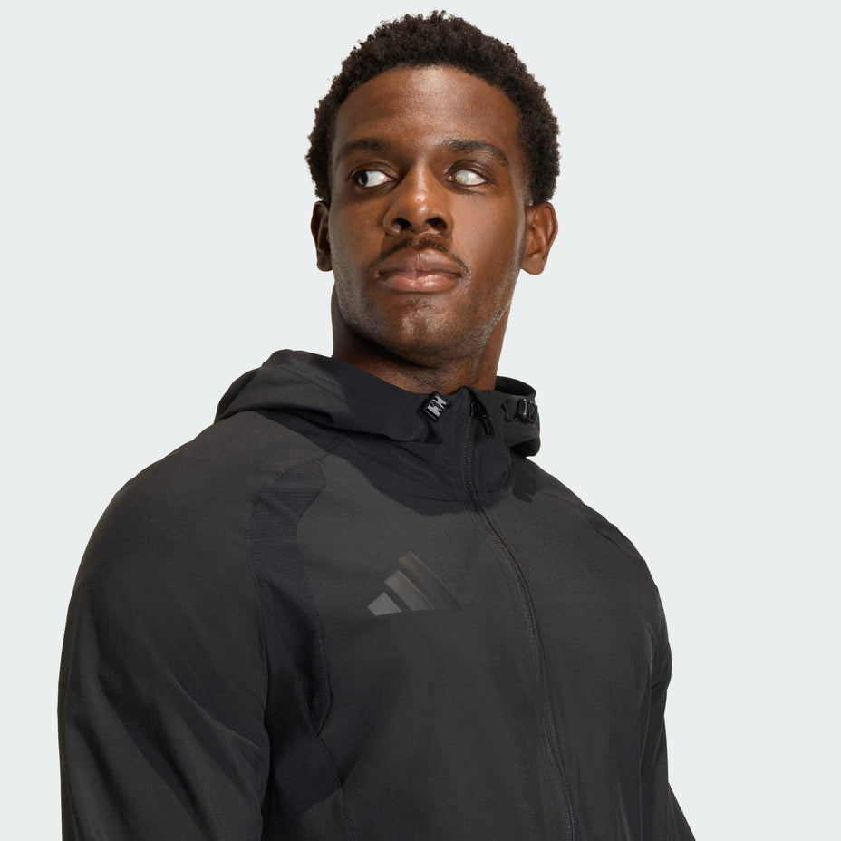 Adidas Jaqueta Tt Wb — Preto - .