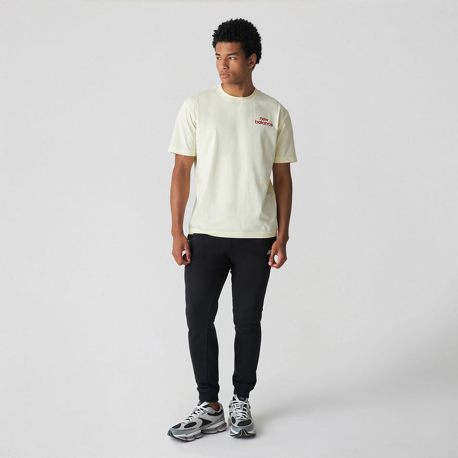 New Balance Camiseta Masc. Intelligent — Off White Angora - AGA