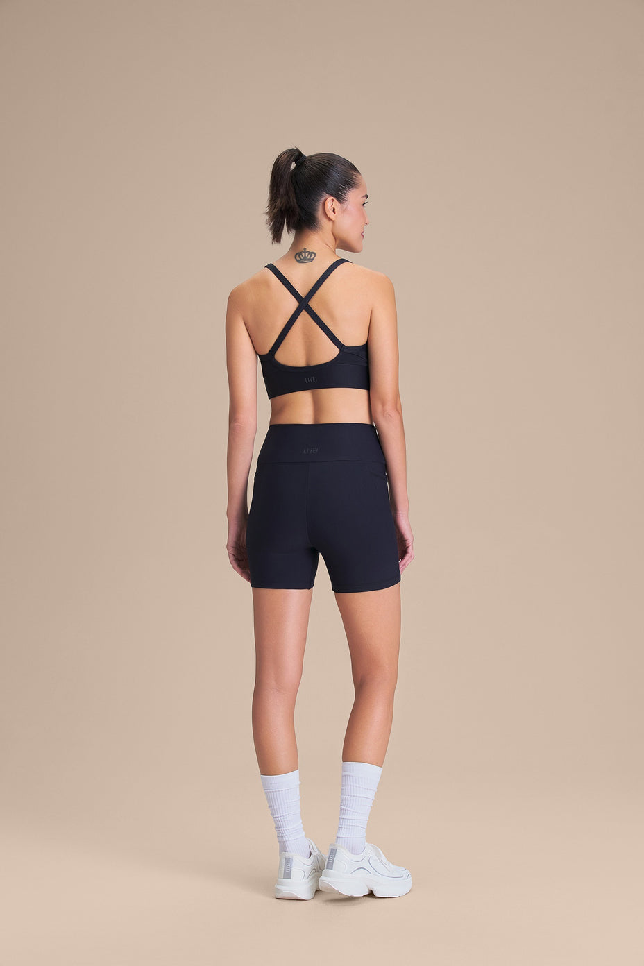 Live Shorts Fit Green — Preto - 00PT01