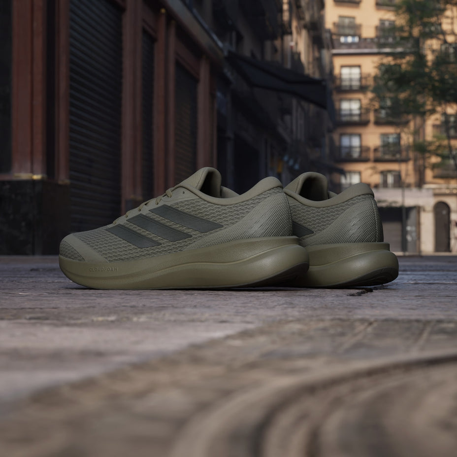 Adidas Tênis Runfalcon 6 — Verde Militar/Pto - .