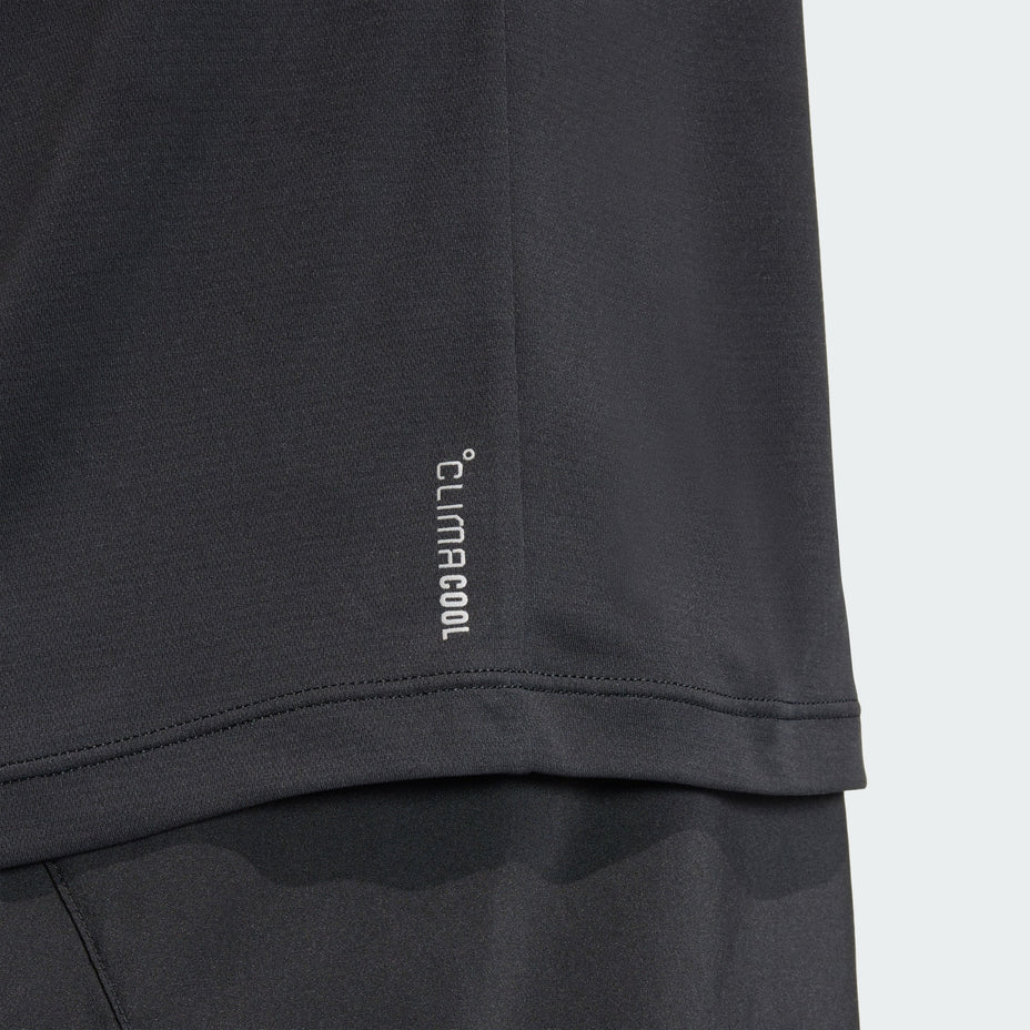 Adidas Regata Run Ess Tank M — Preto - .