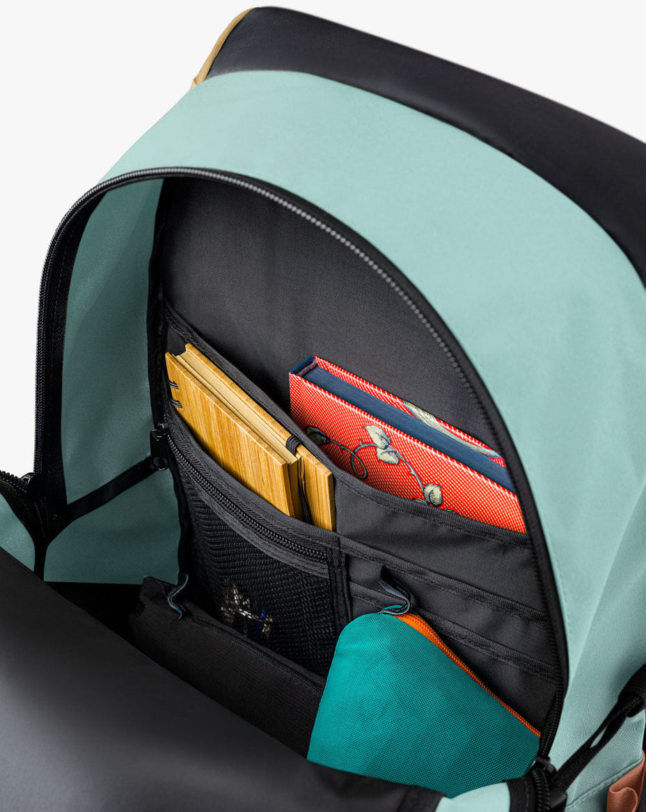 Galapagos Mochila Pelican 2.0 30l — Salmao/Mostarda/Turquesa - 212