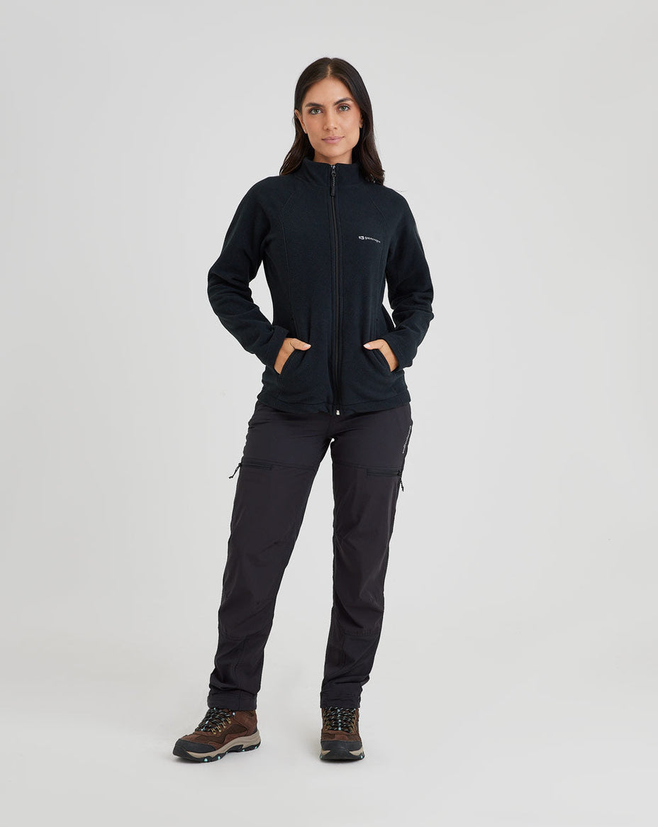 Galapagos Jaqueta Fleece Kathmandu Fem. — Preto - 173
