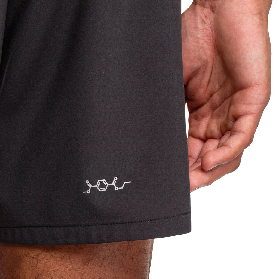 Olympikus Bermuda Corre Foco 2 Em 1 5 M — Preto/Prata - PT/PRT