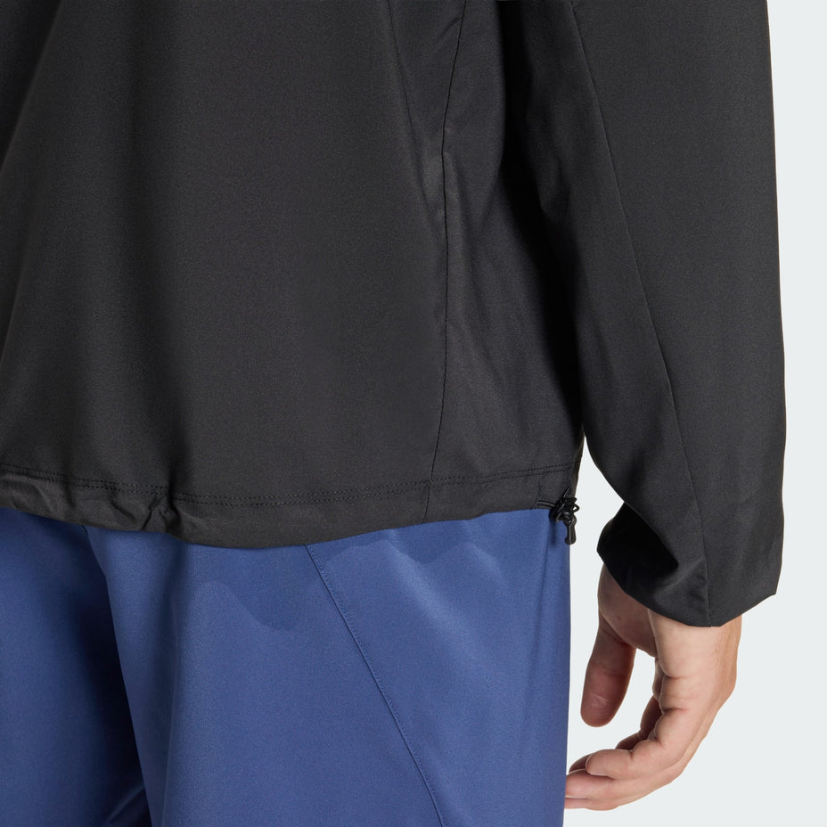 Adidas Jaqueta Run Ess Jkt M — Preto - .