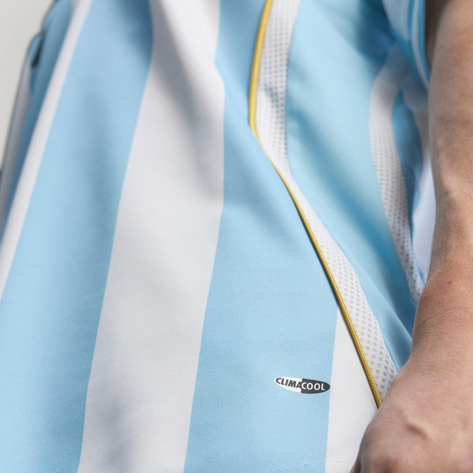 Adidas Camisa Argentina I 06 — Branco/Azul - .