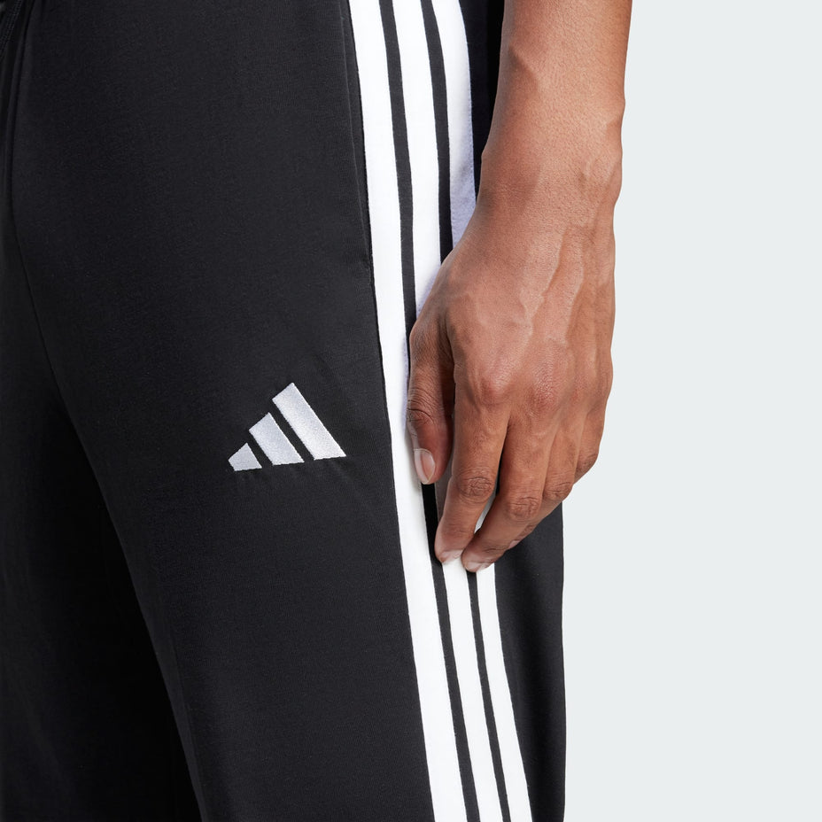 Calça Adidas Essentials 3 Stripes Je6430 — Preto