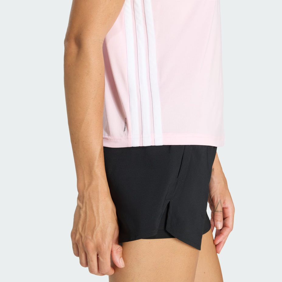 Adidas Camiseta We 3s Crew Tee — Rosa - .