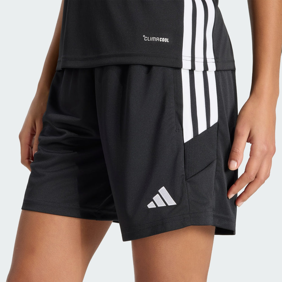 Adidas Short Tiro Es W — Preto - .