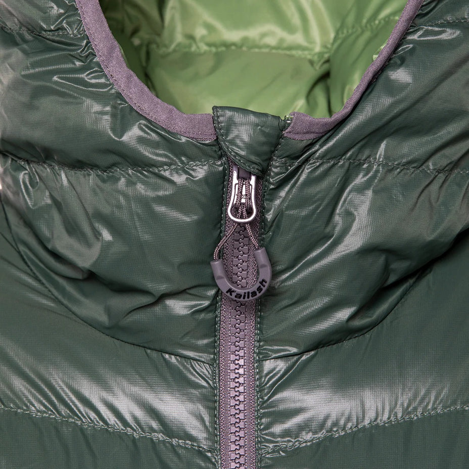Kailash Jaqueta Puffer Masc. Double Patagonia — Verde Escuro/Verde - .
