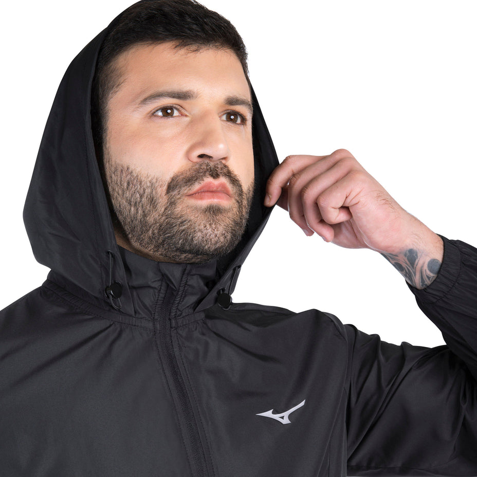 Mizuno Jaqueta Focus M — Preto - PRET90