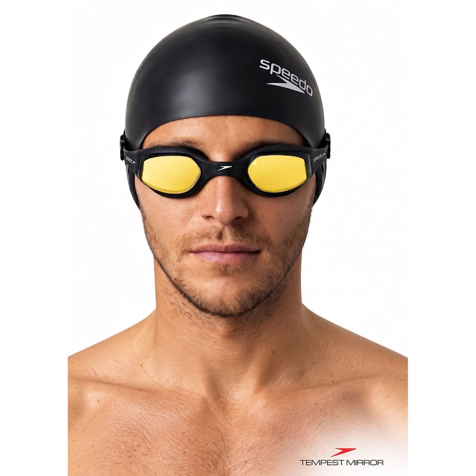 Speedo Oculos Tempest Mirror — Preto Espelhado - 180829
