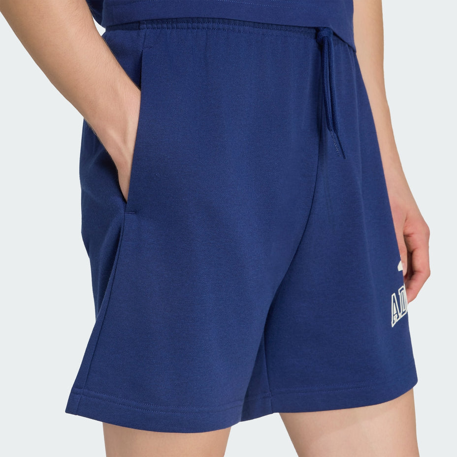 Adidas Bermuda M Coll Ft Sh — Azul - .