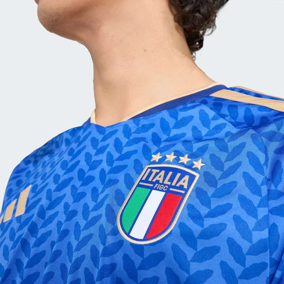 Adidas Camisa Italia I — Azul - .