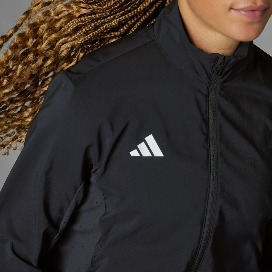 Addias Jaqueta Adizero E Jckt — Preto - .