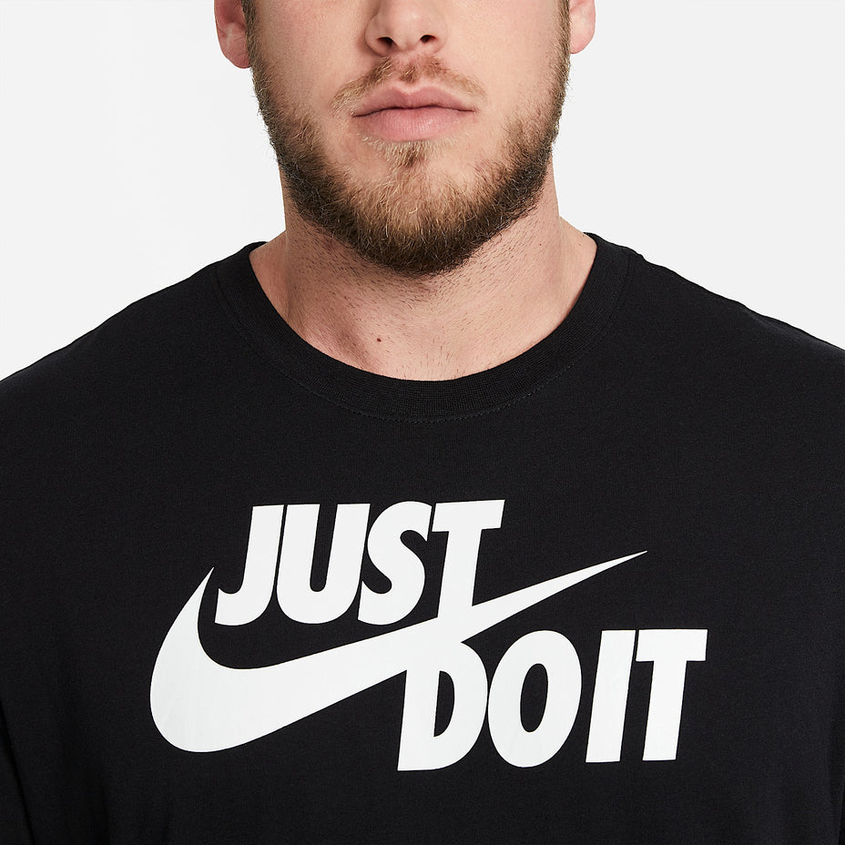 Nike Camiseta M Nsw Just It Do — Preto/Branco - 011