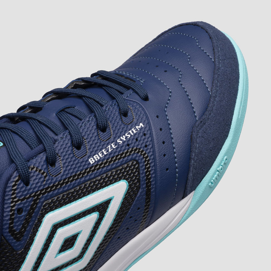 Umbro Chuteira Futsal Neo-Comfort — Mescla Magenta/Azul/Branco - 732