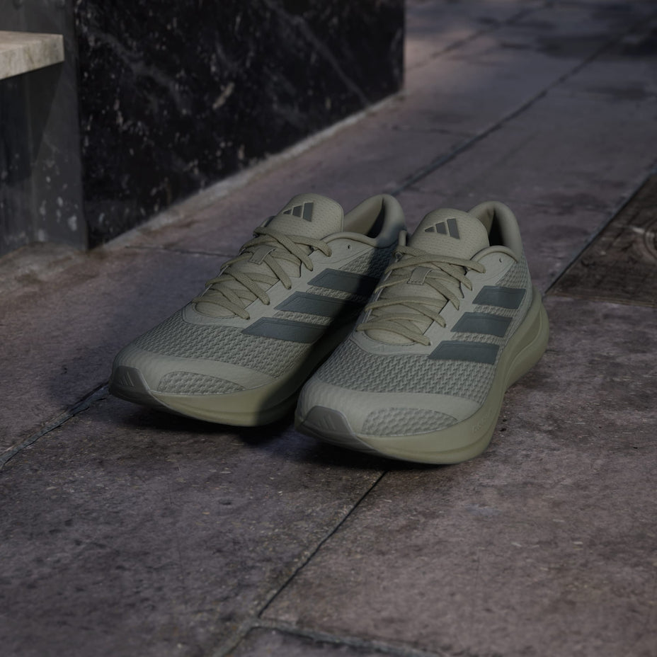 Adidas Tênis Runfalcon 6 — Verde Militar/Pto - .