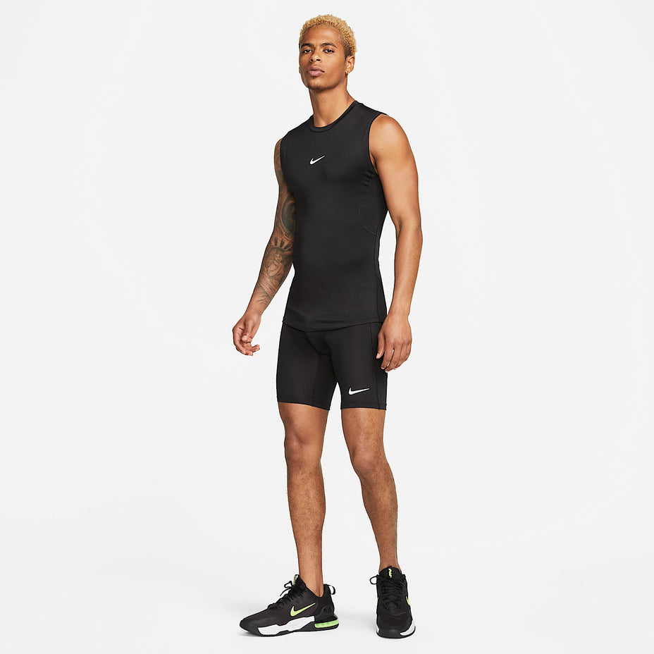 Nike Shorts M Np Df Long Short — Preto - 010