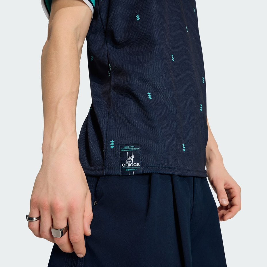 Adidas Camisa Alemanha Ii — Azul - .