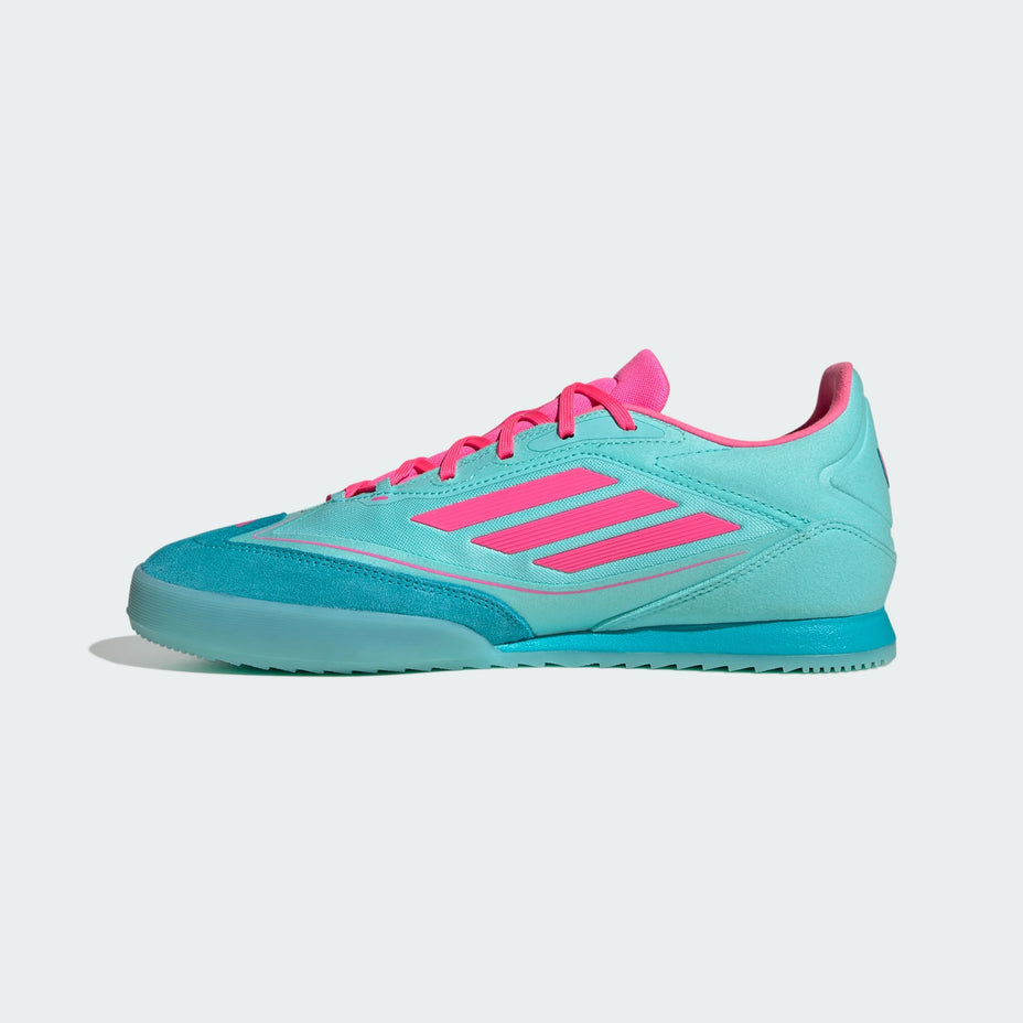 Chuteira Adidas F50 Messi Freestyle Futsal Jh8831 — Azul/Rosa