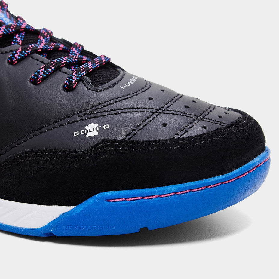 Topper Chuteira Dominator Pro Vi Futsal — Preto/Azul/Pink - .