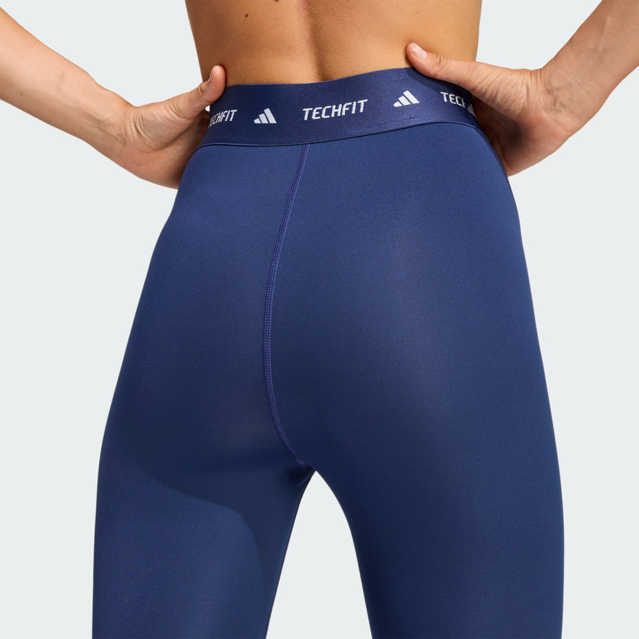 Adidas Legging Tf 7/8 L Dk — Azul - .