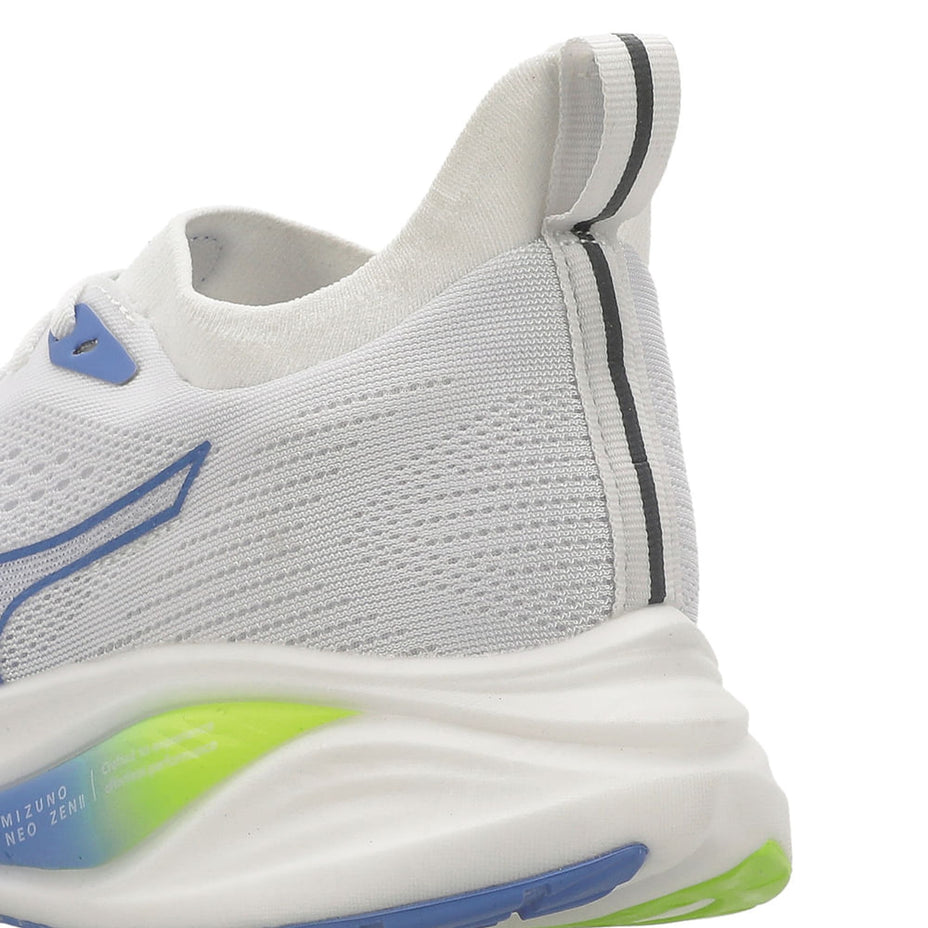 Mizuno Tenis Neo Zen 2 F — Branco Azul Amarelo - BCOZAM
