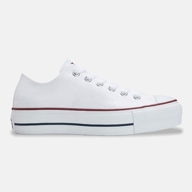 Tênis Converse All Star Chuck Taylor Lift Platform Branco Ct04950003