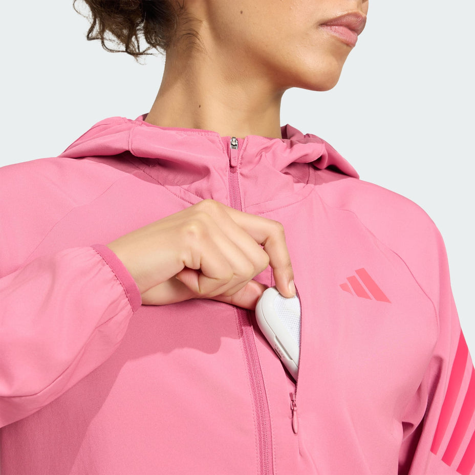 Adidas Jaqueta Adi365 3s Jkt W — Rosa - .