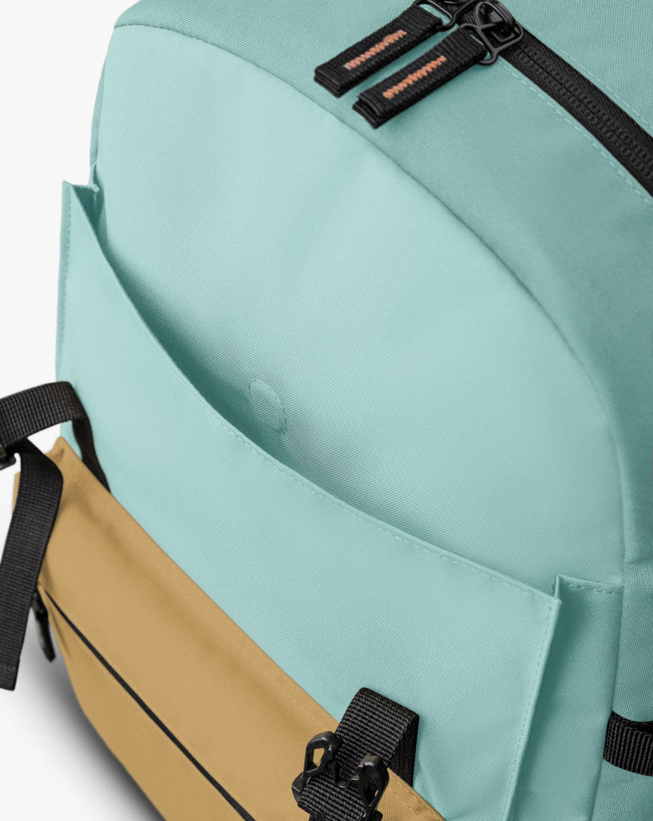 Galapagos Mochila Pelican 2.0 30l — Salmao/Mostarda/Turquesa - 212