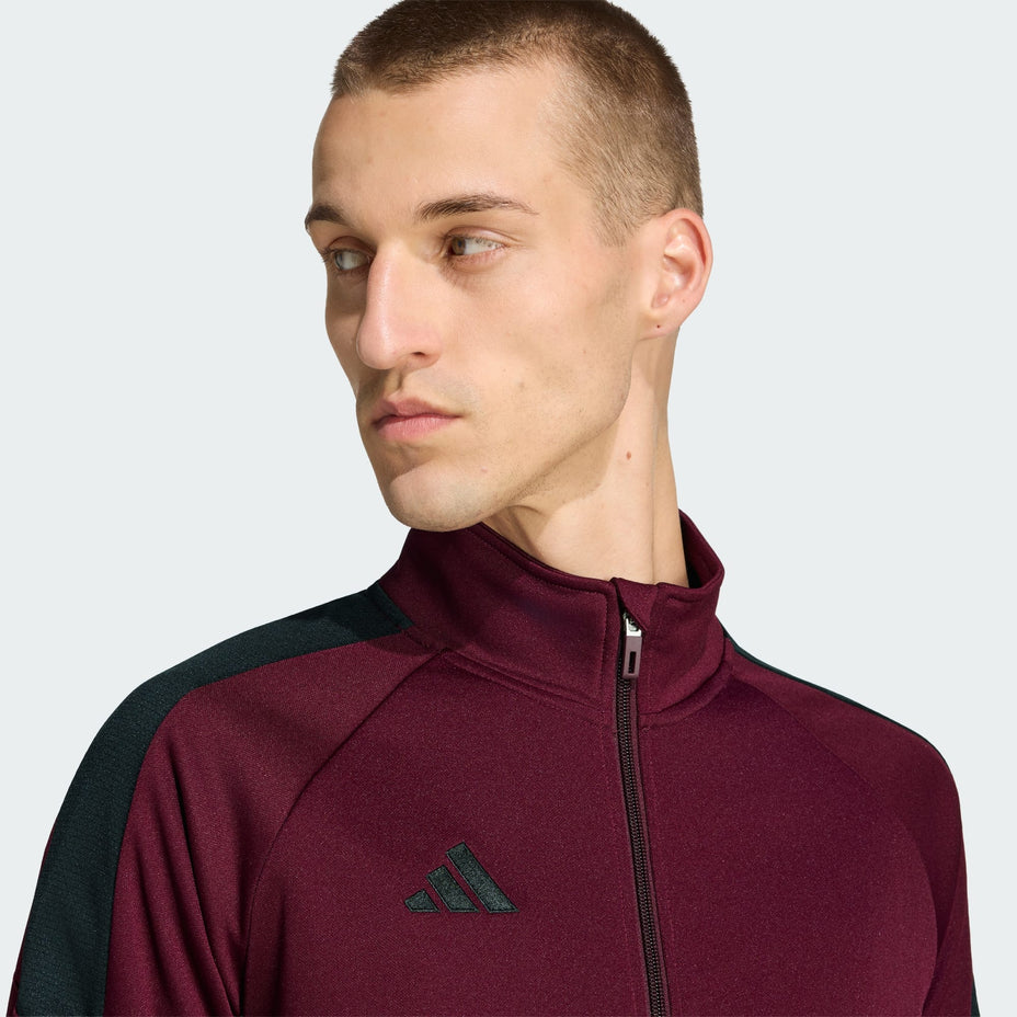 Adidas Agasalho Tiro Es Ts — Bordô - .