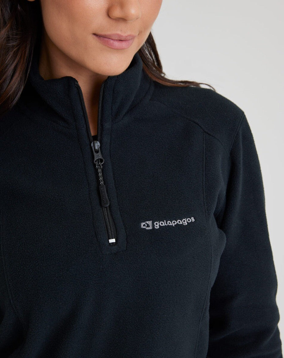 Galapagos Blusão Fleece Makalu Fem. — Preto - 173
