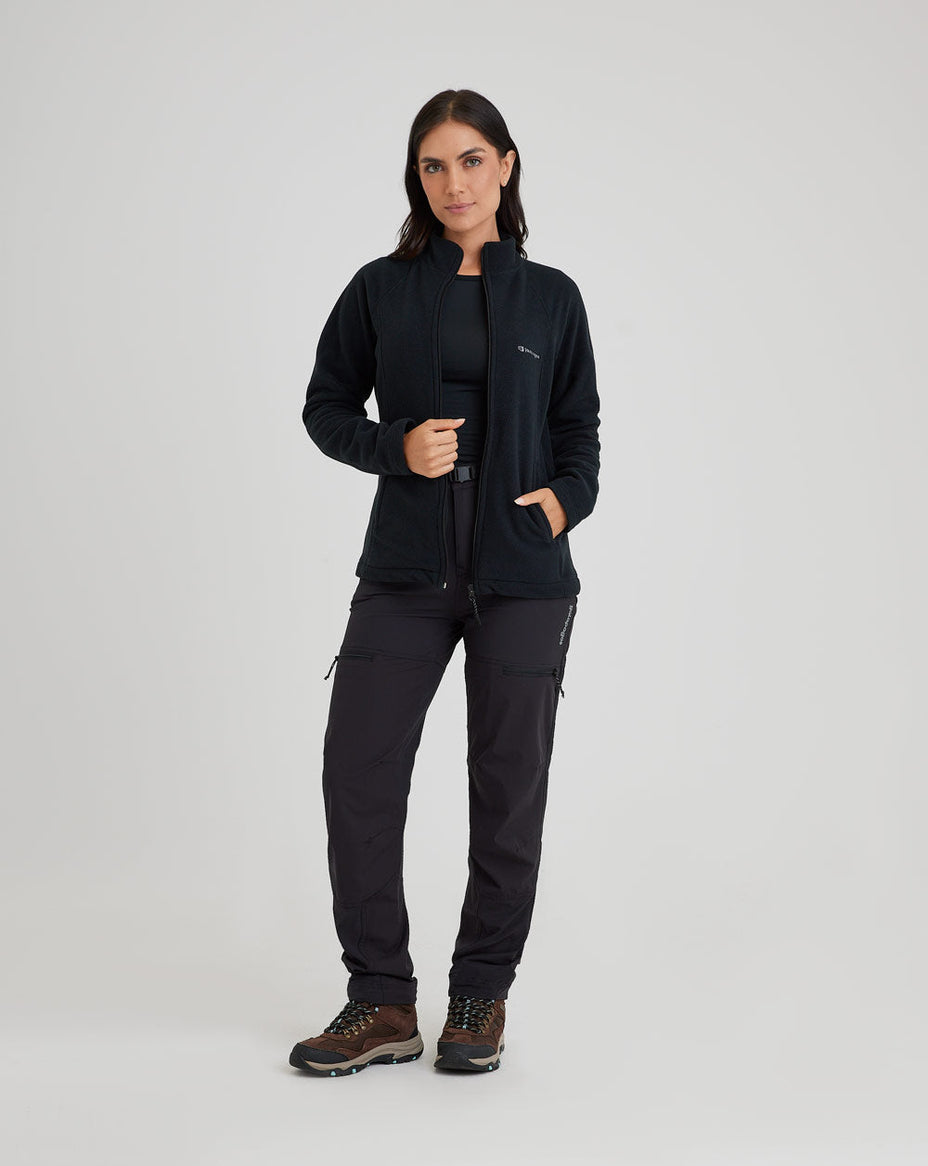 Galapagos Jaqueta Fleece Kathmandu Fem. — Preto - 173